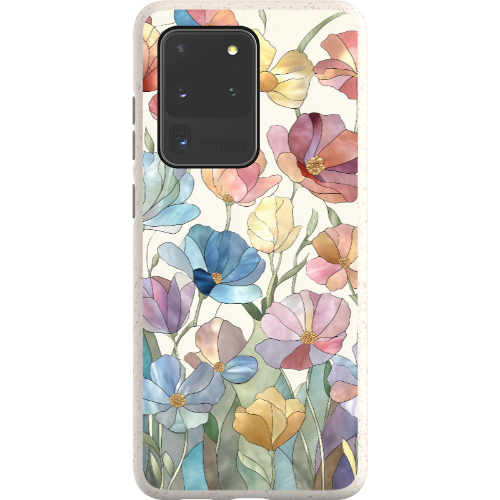 Stained Glass Flowers Bio Case