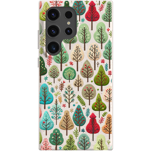 Small Festive Trees Bio Case