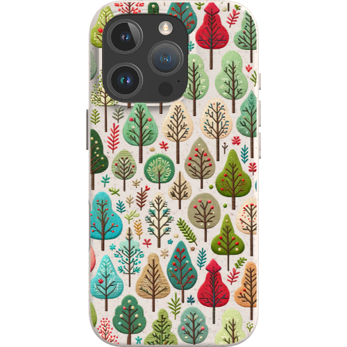 Small Festive Trees Bio Case