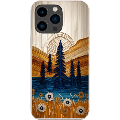Folded Paper Mountain Bio Case