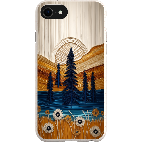 Folded Paper Mountain Bio Case