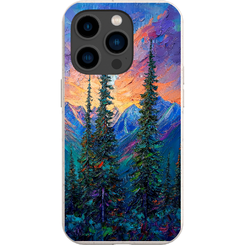 Painted Mountain Sunset Bio Case