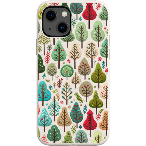 Small Festive Trees Bio Case
