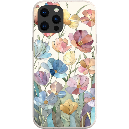 Stained Glass Flowers Bio Case