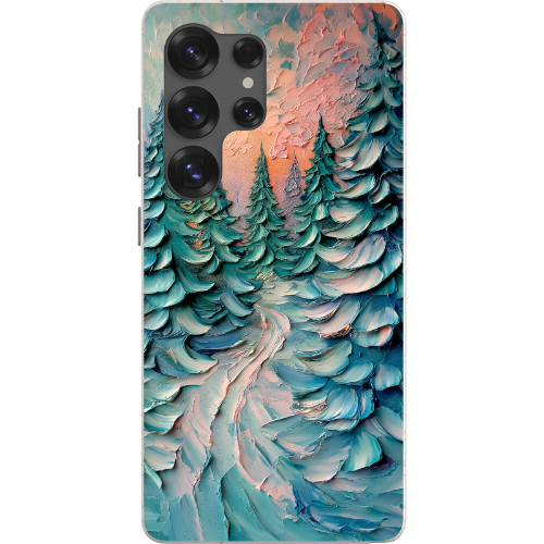 Impasto Winter Forest Bio Case
