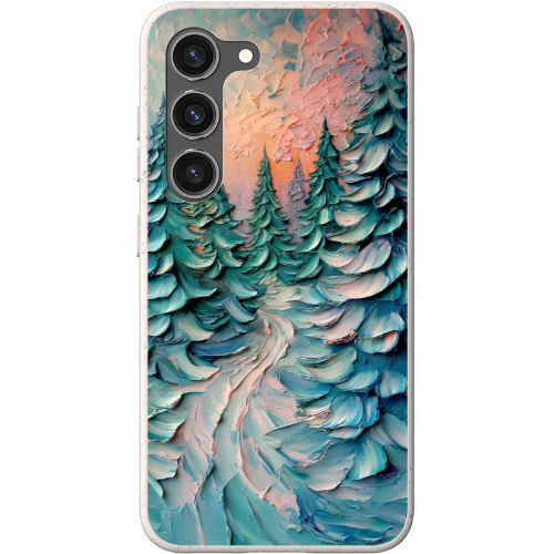 Impasto Winter Forest Bio Case