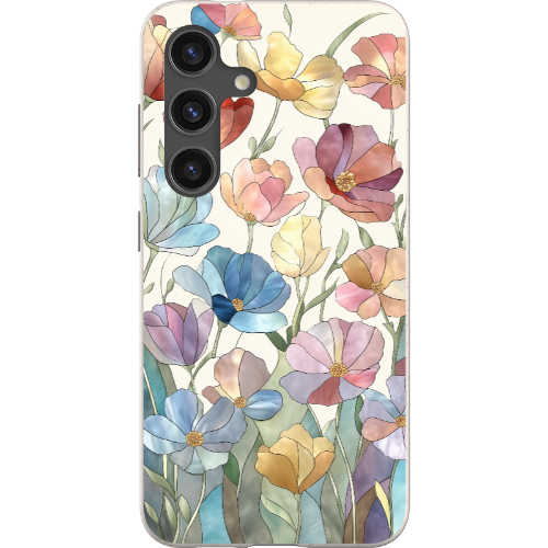 Stained Glass Flowers Bio Case