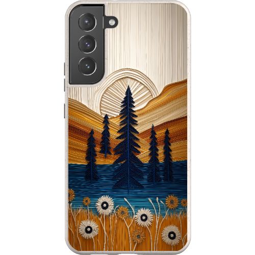 Folded Paper Mountain Bio Case