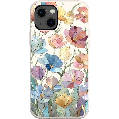 Stained Glass Flowers Bio Case
