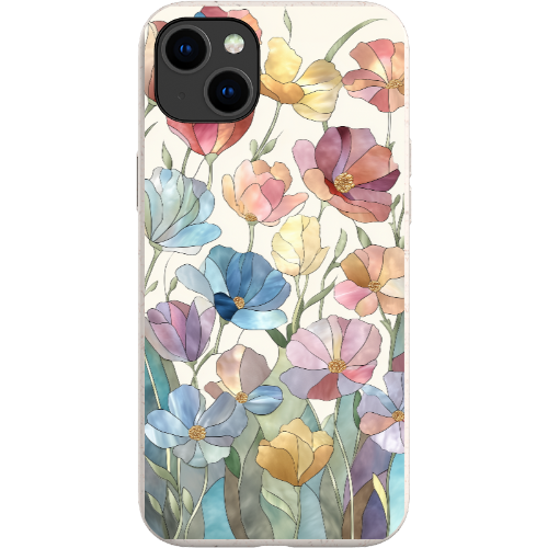 Stained Glass Flowers Bio Case