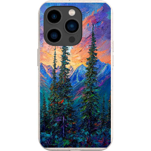 Painted Mountain Sunset Bio Case