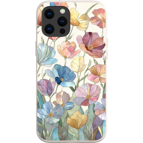 Stained Glass Flowers Bio Case