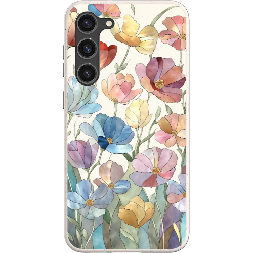 Stained Glass Flowers Bio Case