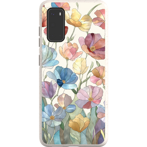 Stained Glass Flowers Bio Case
