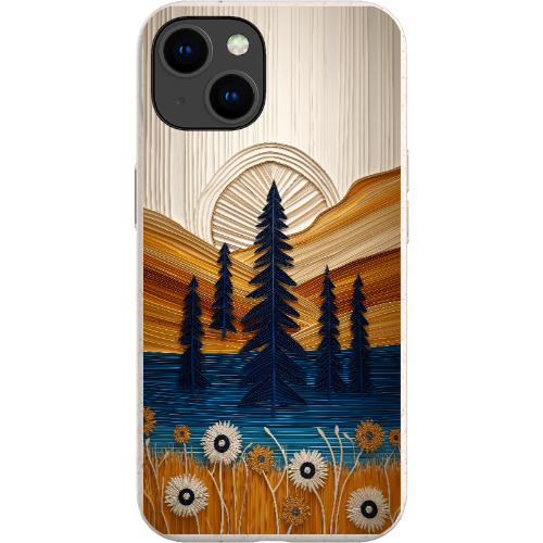 Folded Paper Mountain Bio Case