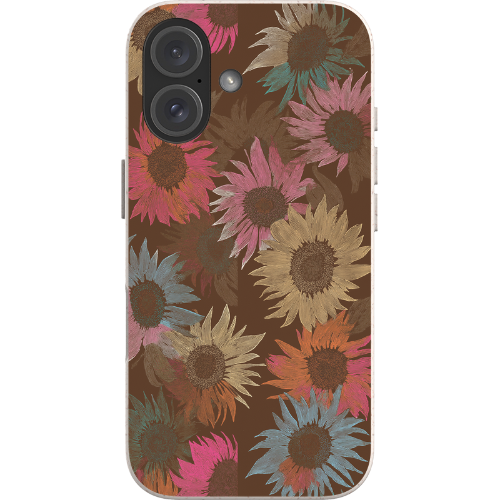 Brown Floral Bio Case
