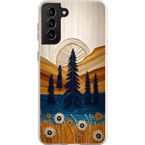 Folded Paper Mountain Bio Case
