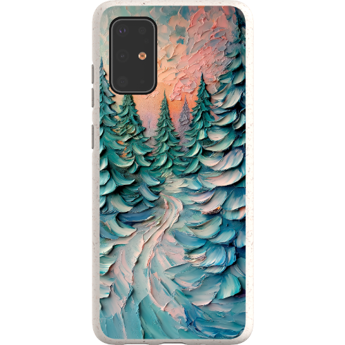 Impasto Winter Forest Bio Case