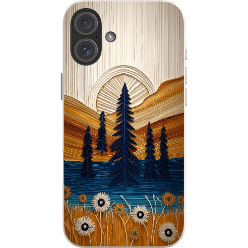 Folded Paper Mountain Bio Case