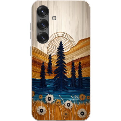 Folded Paper Mountain Bio Case