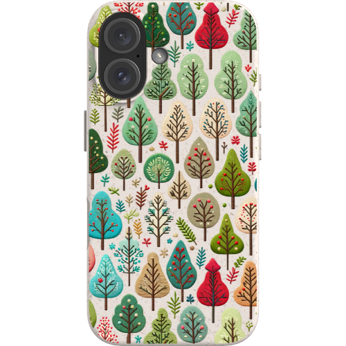 Small Festive Trees Bio Case