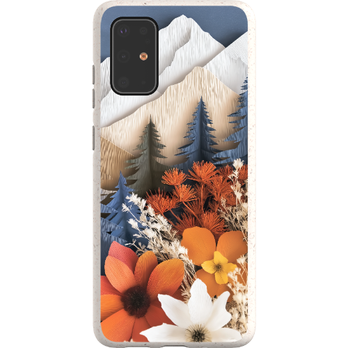 Paper Floral Mountain Bio Case