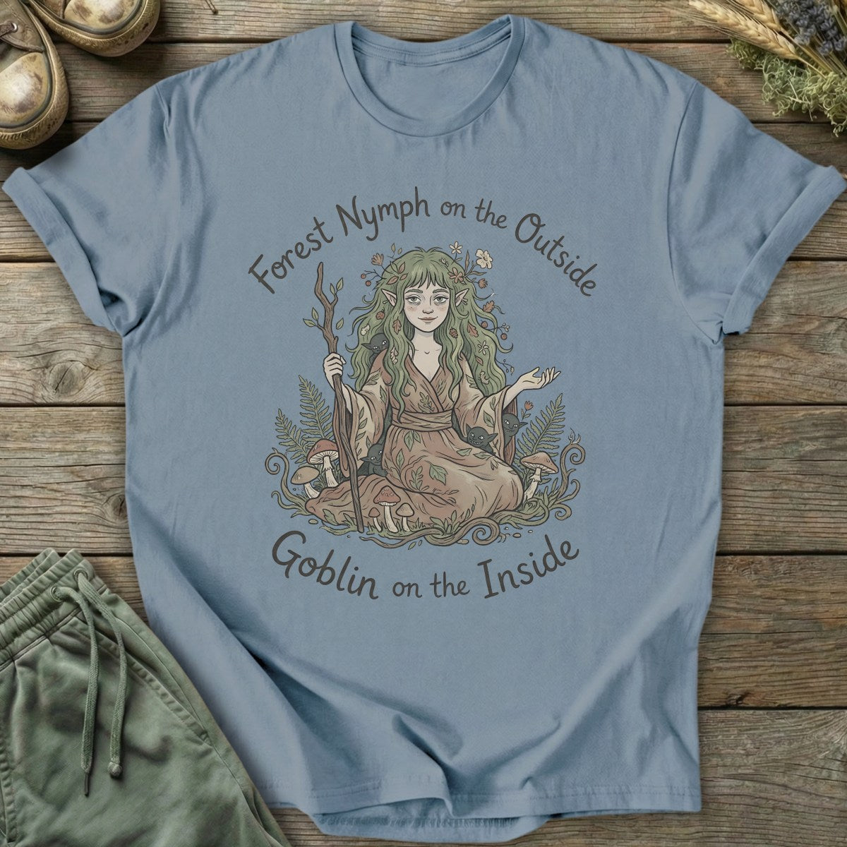 Printify T-Shirt Forest Nymph T-Shirt