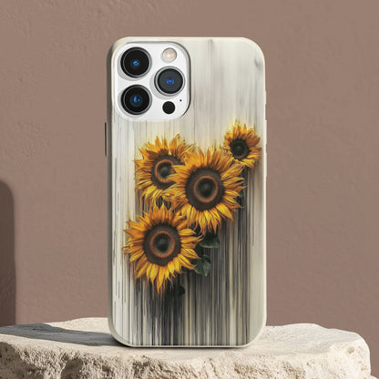 Dripping Sunflowers Bio Case
