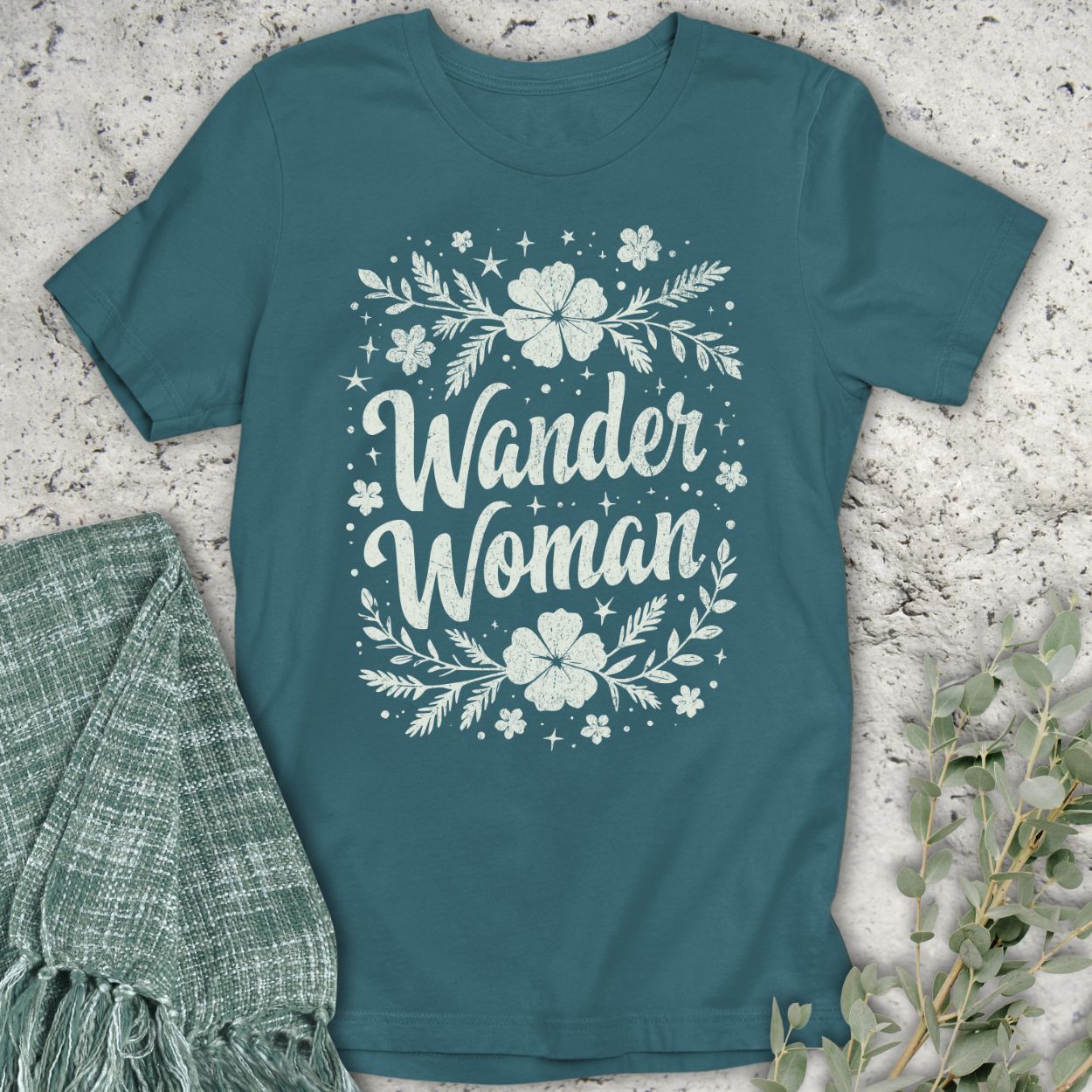 Wander Woman Flowers T-Shirt