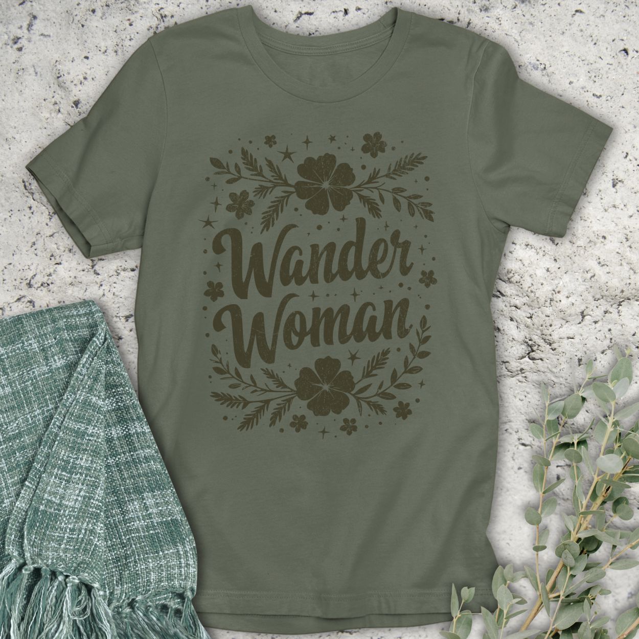 Wander Woman Flowers T-Shirt