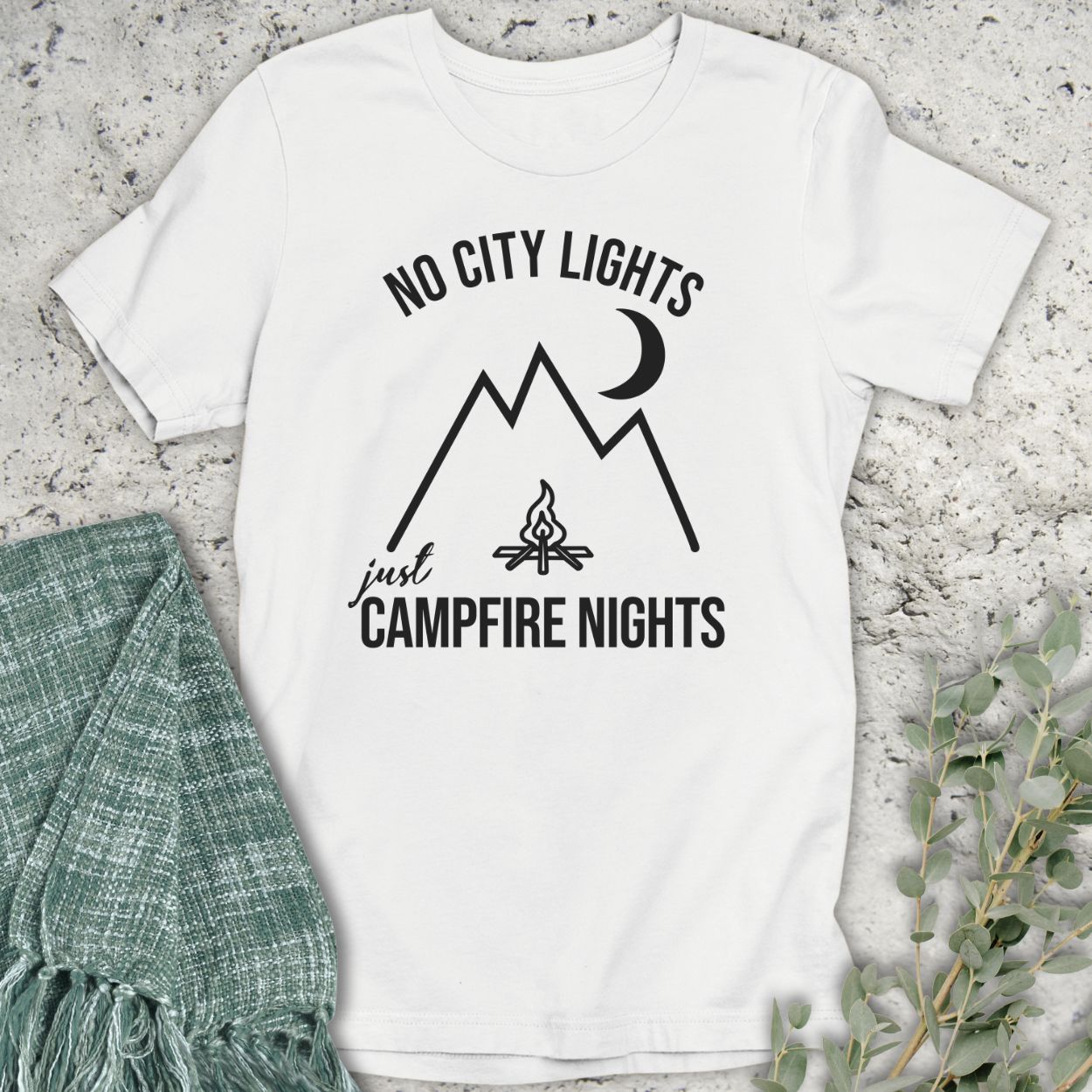 Mountain Campfire Nights T-Shirt