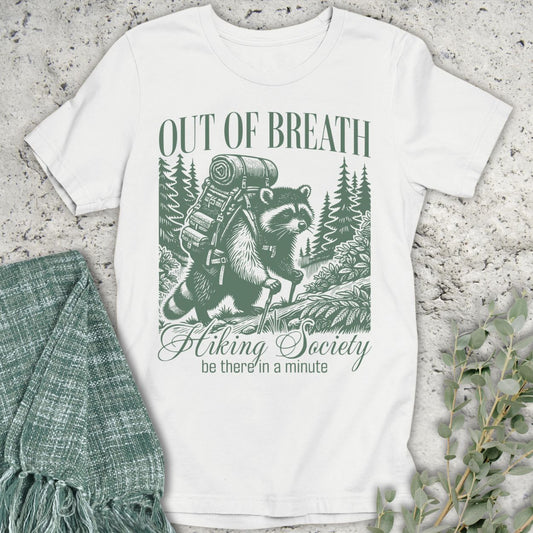 Out of Breath Racoon T-Shirt