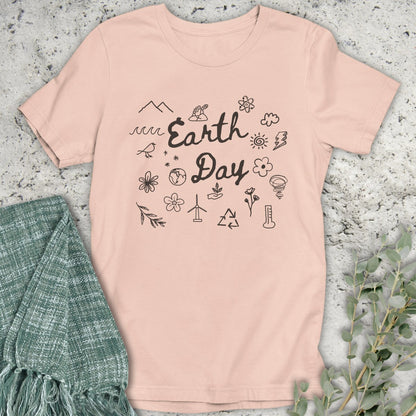 Doodle Earth Day T-Shirt