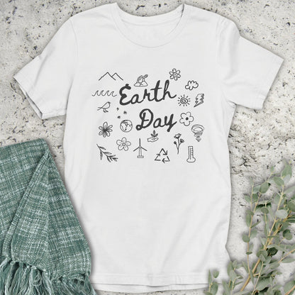 Doodle Earth Day T-Shirt