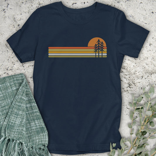 Pine Tree Sunset T-Shirt