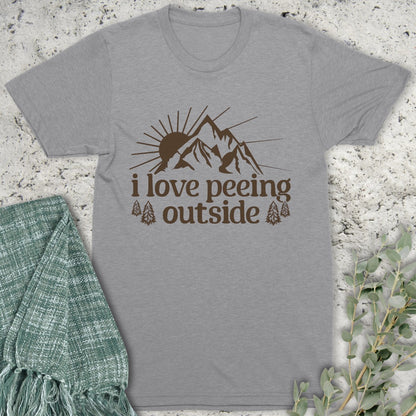 I Love Peeing Outside T-Shirt