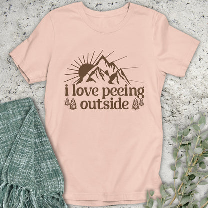 I Love Peeing Outside T-Shirt