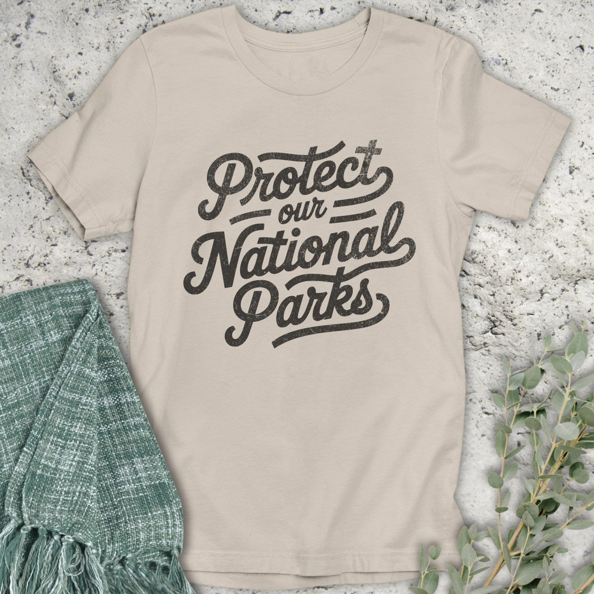 Protect National Parks Script T-Shirt