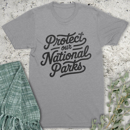 Protect National Parks Script T-Shirt