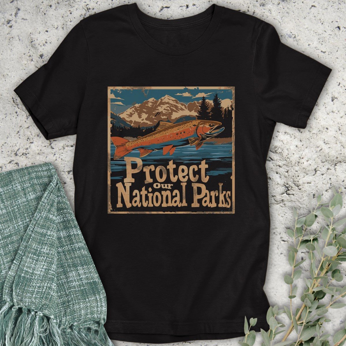 Protect National Parks Fish T-Shirt