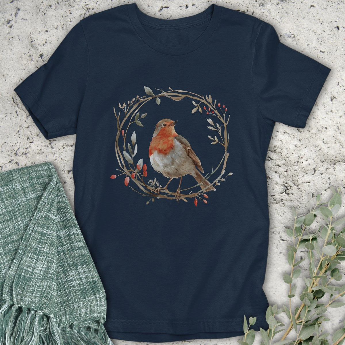 Bird Wreath T-Shirt