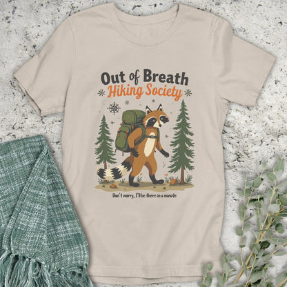 Racoon Hiking Society T-Shirt