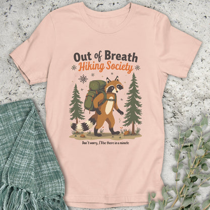 Racoon Hiking Society T-Shirt