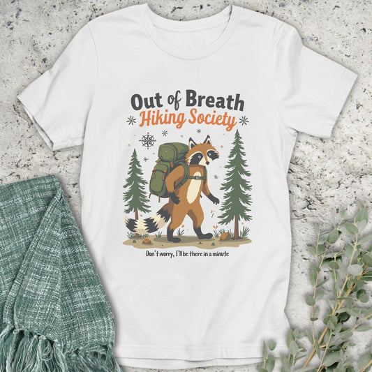 Racoon Hiking Society T-Shirt