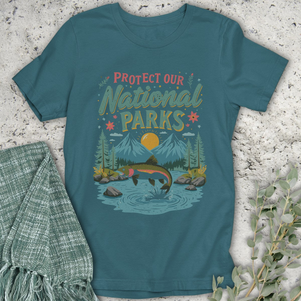 Fish Protect National Parks T-Shirt