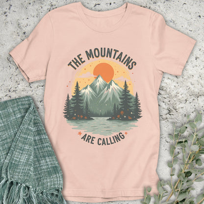 Round Mountains Are Calling T-Shirt