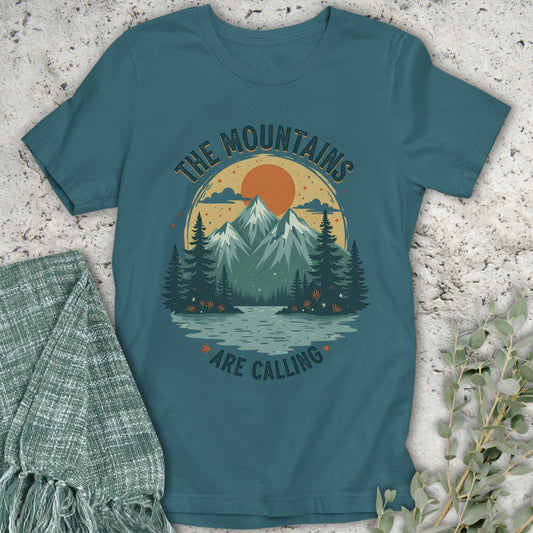 Round Mountains Are Calling T-Shirt