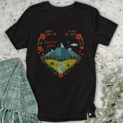 Mountain Peaks Adventure Awaits T-Shirt