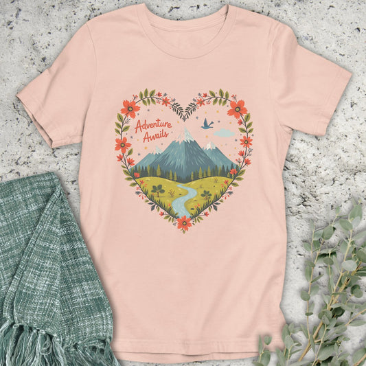 Mountain Peaks Adventure Awaits T-Shirt
