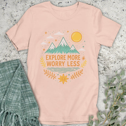 Stars Explore More Worry Less T-Shirt